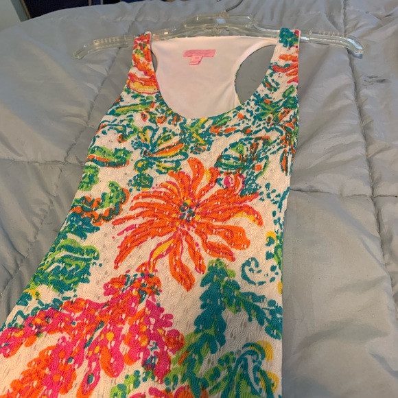 Lily Pulitzer Long Colorful Maxi Dress - Picture 4 of 5